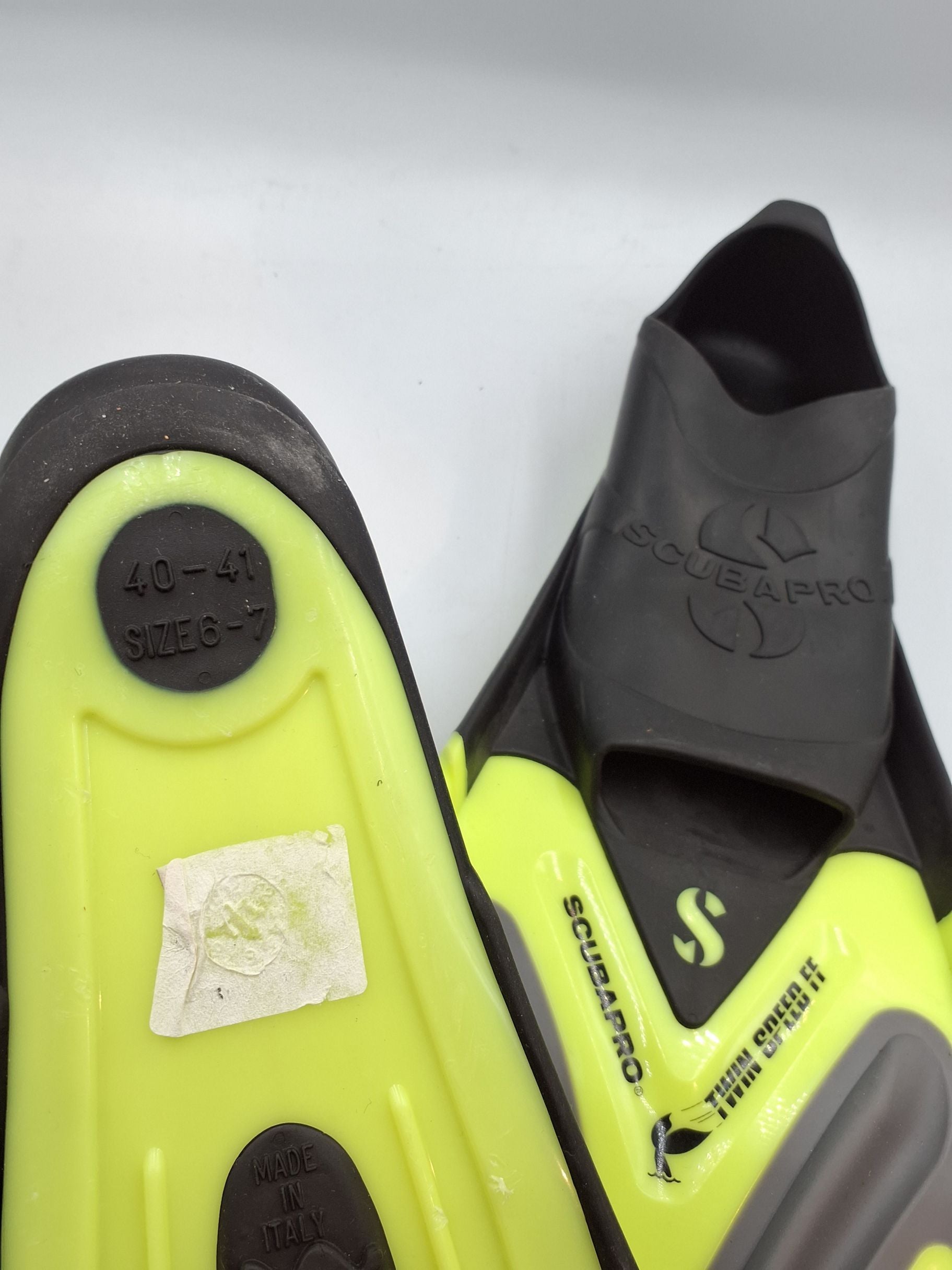 Svømmefinner SCUBAPRO 40-41 MED BRILLER OG SNORKEL